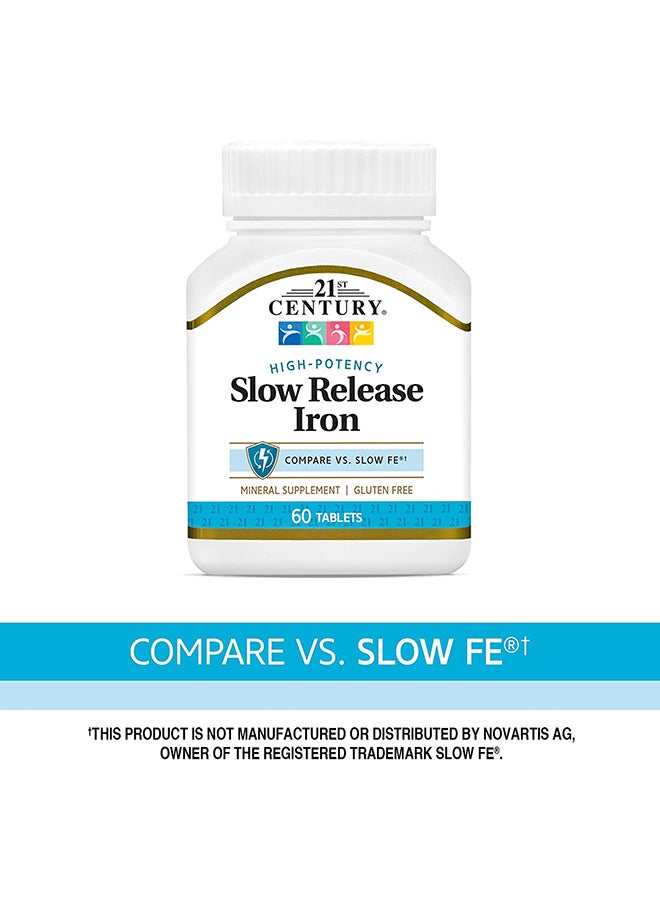 21st Century Slow Release Iron Mineral Supplement - 60 Tablets - Image 5